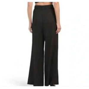 ✨House of Harlow 1960 Black Wide Leg High Rise Palazzo Sz 8 Pants✨